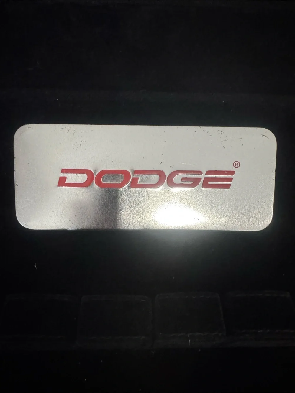 Dodge Two-Tone Logo Wristwatch - Gold & Silver